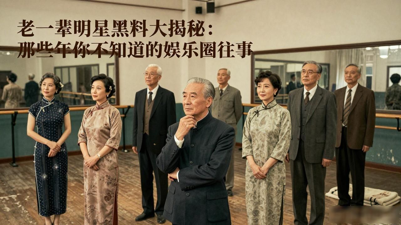 老一辈明星黑料大揭秘：那些年你不知道的娱乐圈往事