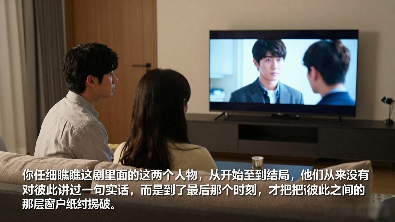 和老婆二人追一部日剧，剧烈反转差点把家过散了